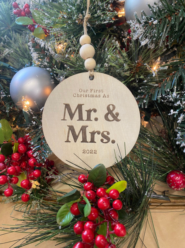 First Christmas as Mr. and Mrs.
