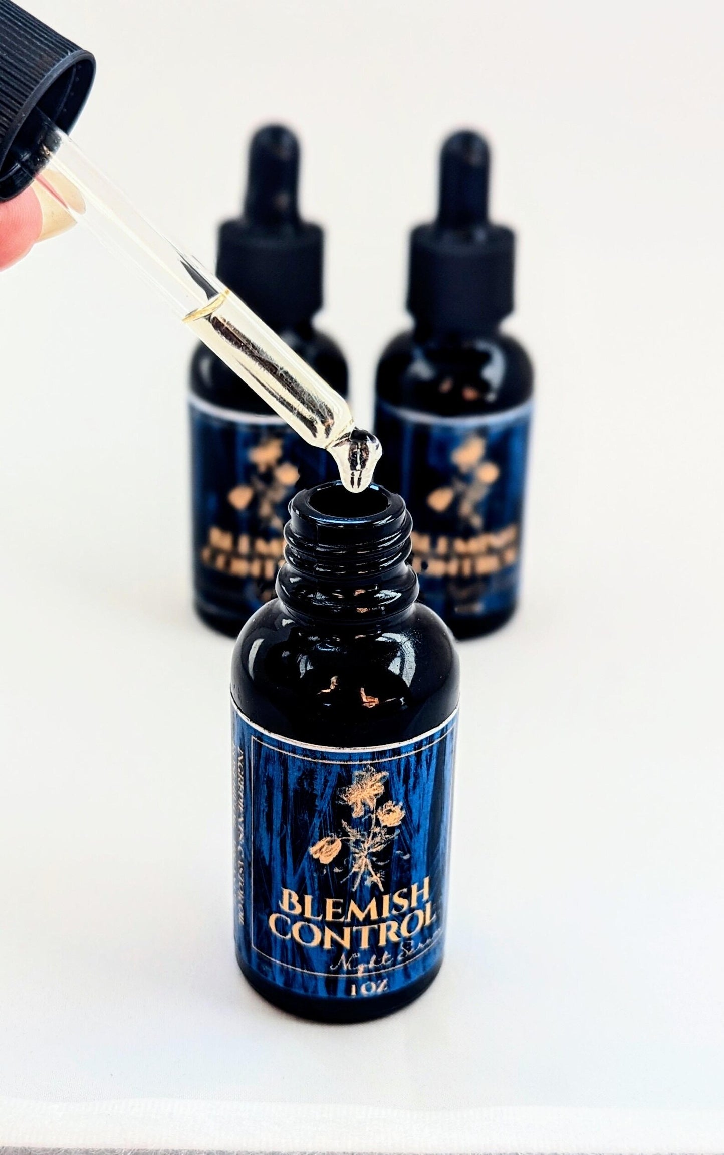 Blemish Control serum bottle open lid