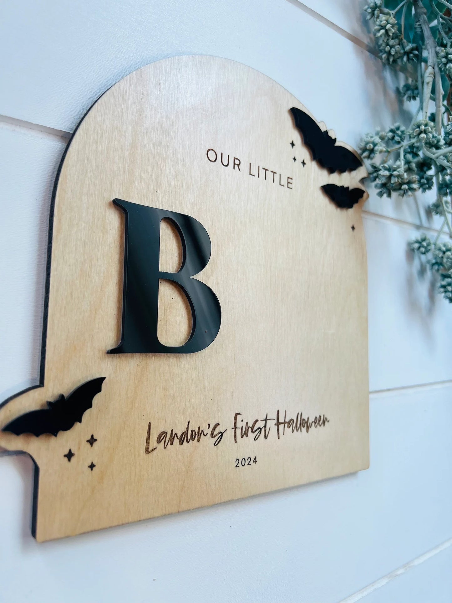 Our Little Boo without footprints side view