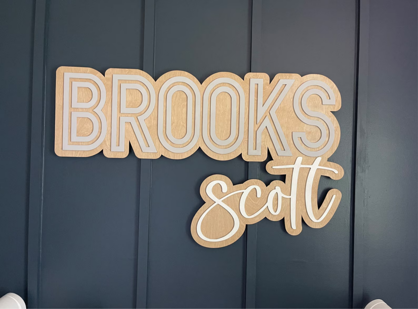 3D Baby Nursery Sign