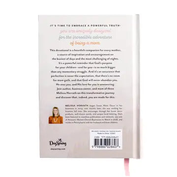 Back of A book titled 'You Are Made For This' by Melissa Horvath