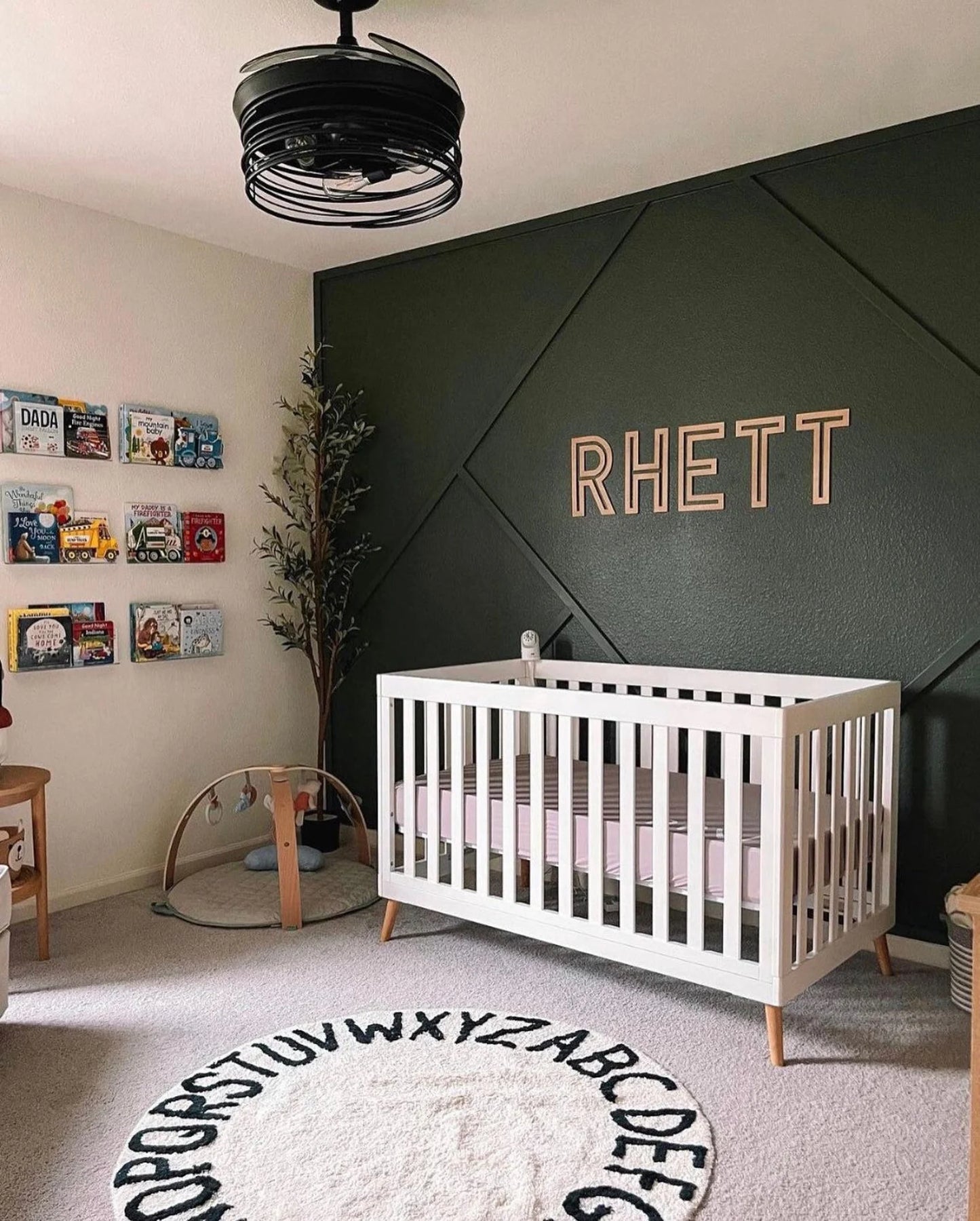 Bold Baby Nursery Sign