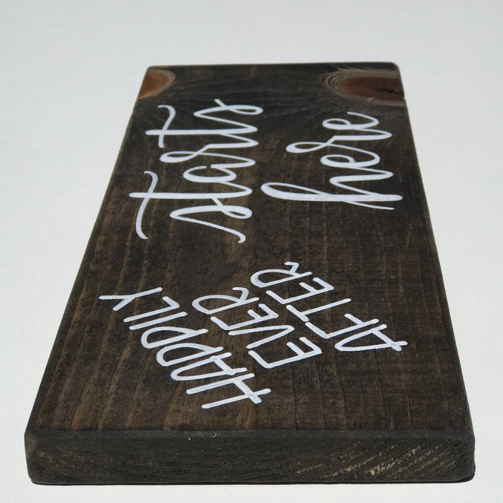 Wooden Directional Signage