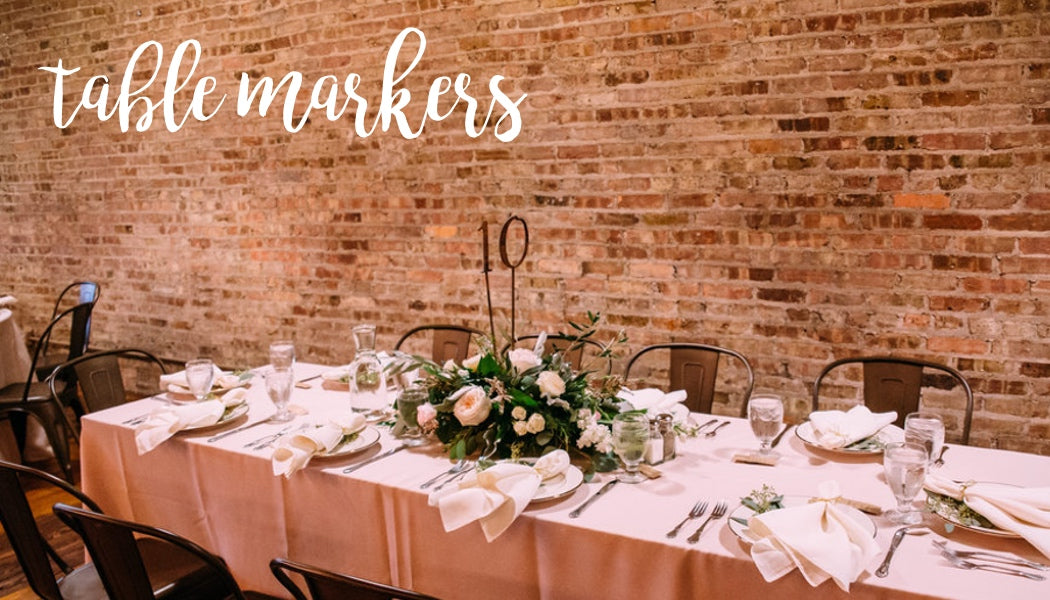 table markers