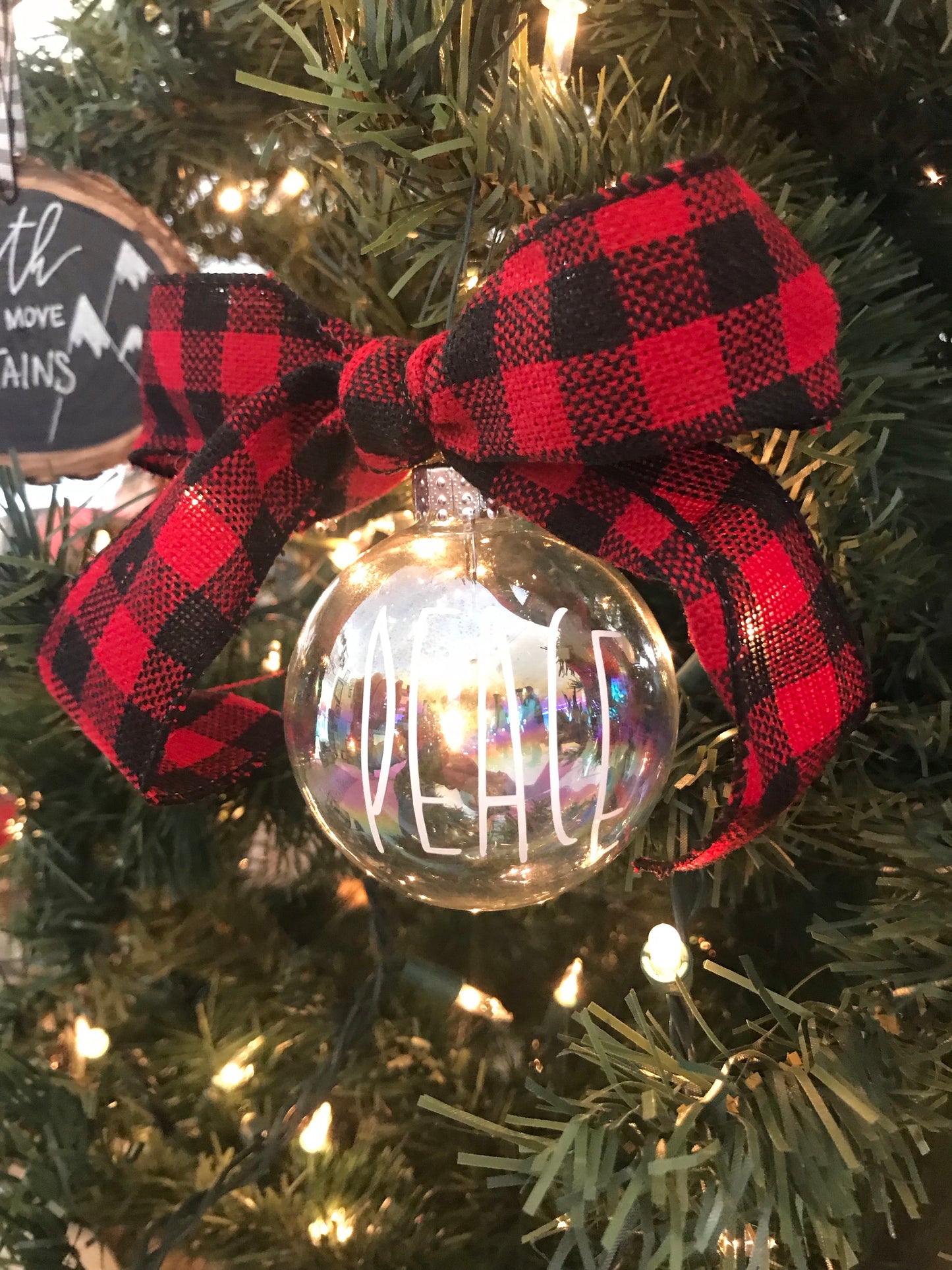 Glass Bulb Christmas Ornaments