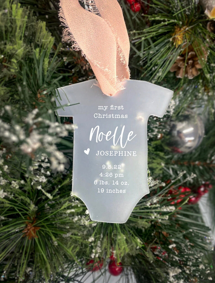 Baby’s First Christmas Ornament 2023