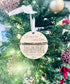 Taylor Swift Era Tour Wooden Engraved Ornament 2024