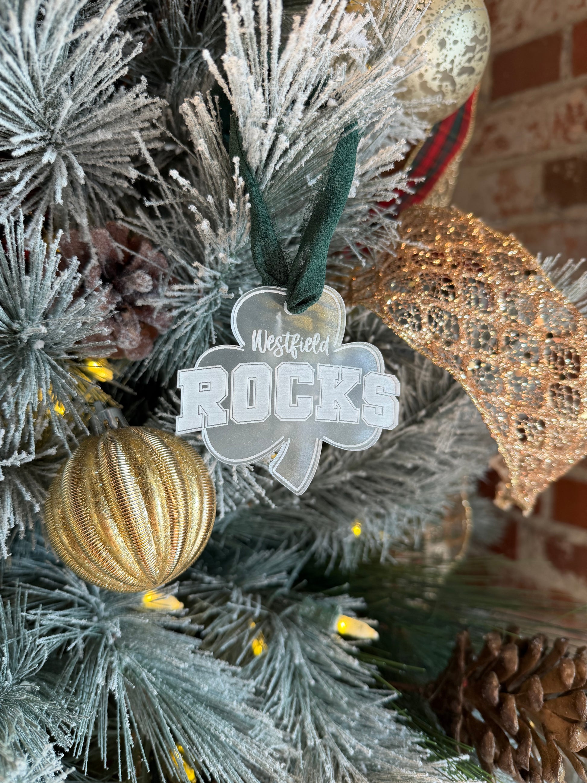 Westfield ROCKS Ornament - Benefitting Monon Trail Elementary PTO