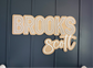 3D Baby Nursery Sign