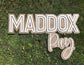 3D Baby Nursery Sign