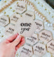 Wooden Baby Monthly Milestone Markers