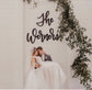 Hand Designed Wooden Last Name Sign