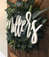 Last Name Wooden Cutout